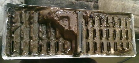 Засоренный радиатор