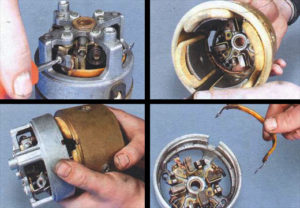 Щетки и стартерный магнит