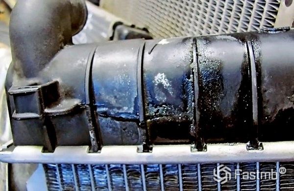 Типичные неисправности радиатора охлаждения