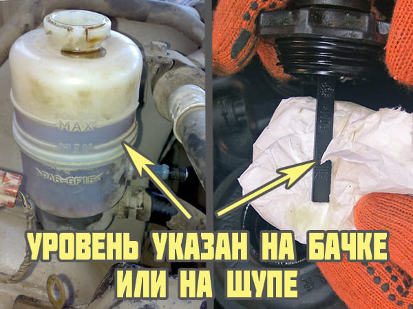 Уровень шлама