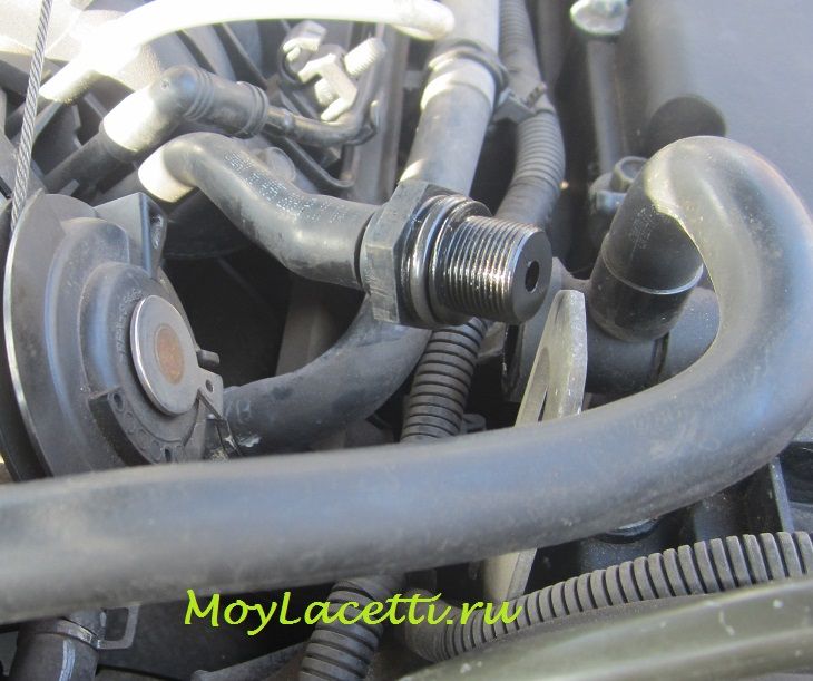 Проверка клапана ПКВ