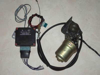 Компоненты пассивного круиз-контроля