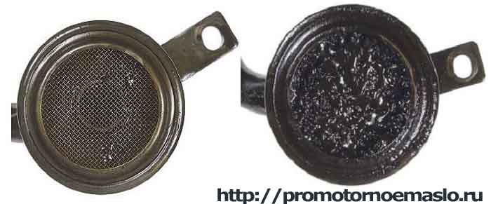 Лампа давления масла загорается при прогретом двигателе