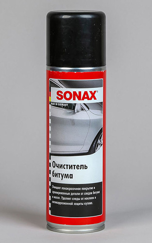 очиститель смолистых пятен Sonax