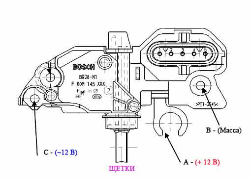 регулятор напряжения бош
