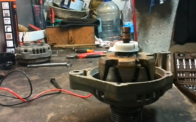 Подготовьте ротор к диагностике