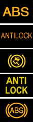 Значок АБС