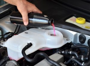 Заливка антифриза