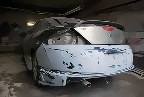 Ремонт бампера 2