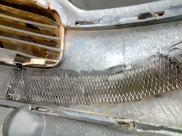 Ремонт бампера 6